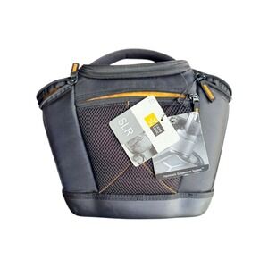 Case Logic SLR Camera Bag OS Black SLRC-201 Holster Hammock System NWT